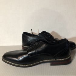 Men's SIZE 6.5 - MOFRI Black Dress Shoes - New