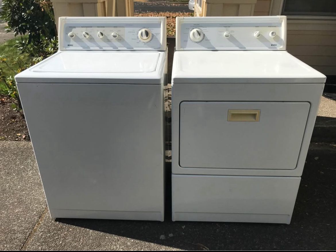 Kenmore Washer and Dryer