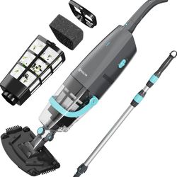 Cordless Handheld Pool Vacuum, Rechargeable Pool Cleaner 