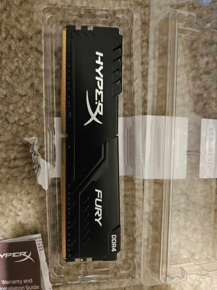 16gb DDR4 Ram HyperX Fury