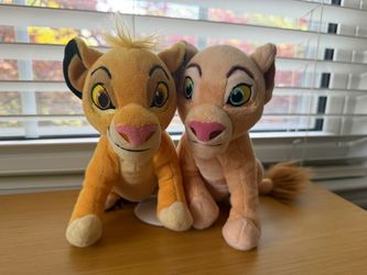 Simba and Nala Stuffies