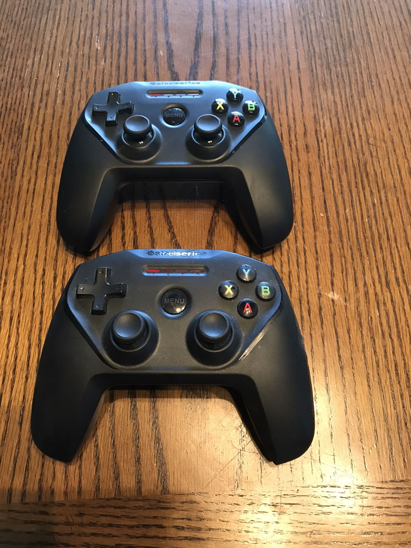 2 Steelseries Nimbus Controllers Apple TV, iPhone $20 apiece or both for $30