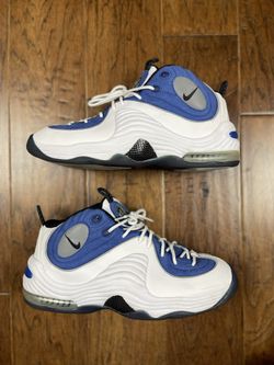 Nike Air Penny 2 (09) White/Atlantic Blue/Black - size 10.5