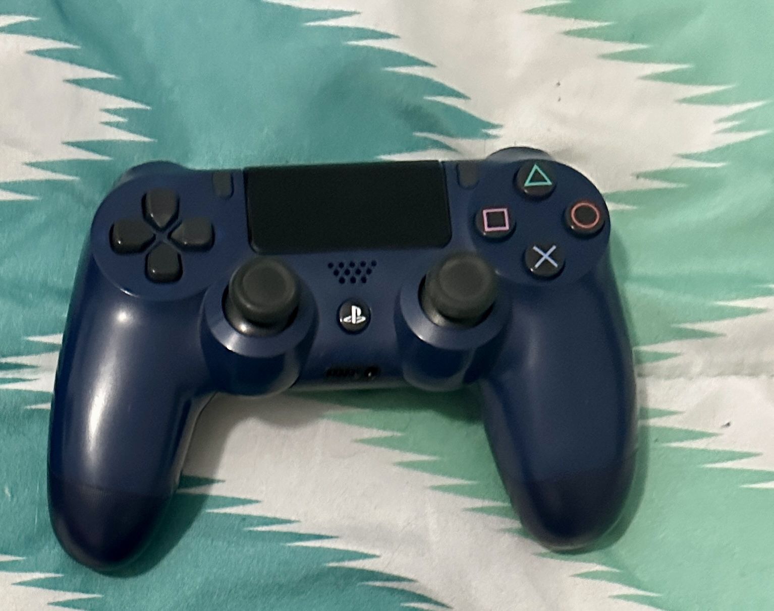 Authentic Sony PlayStation 4 Controller Blue PS4 Refurbished