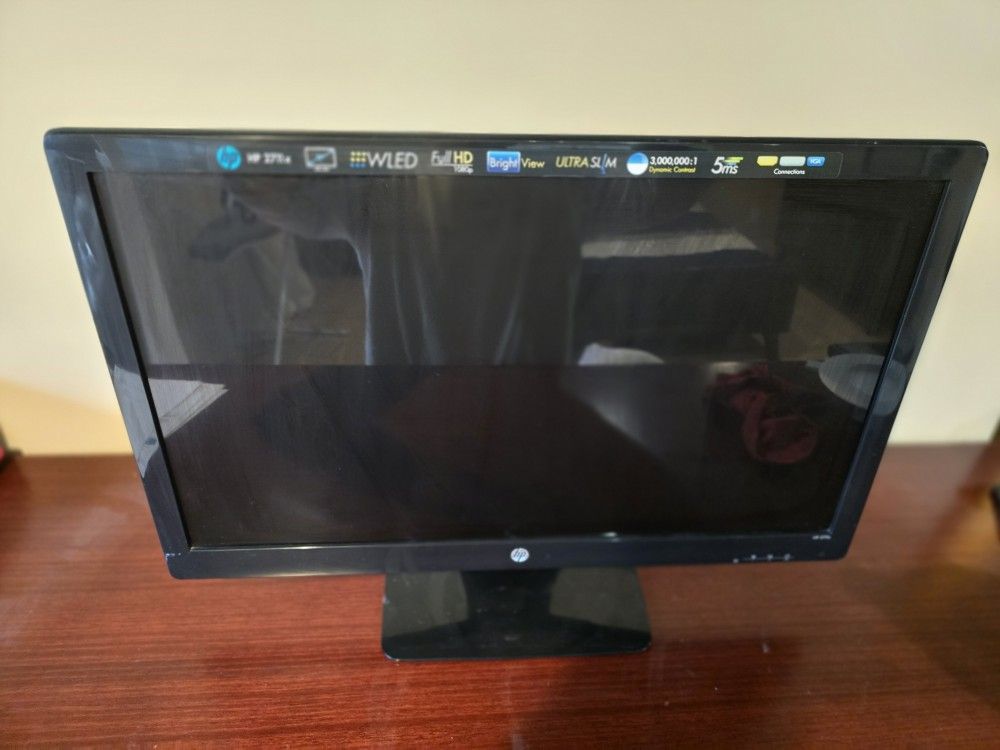 HP 27" Monitor WLED 1080p