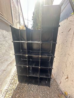 Plastic  Cube Organizer