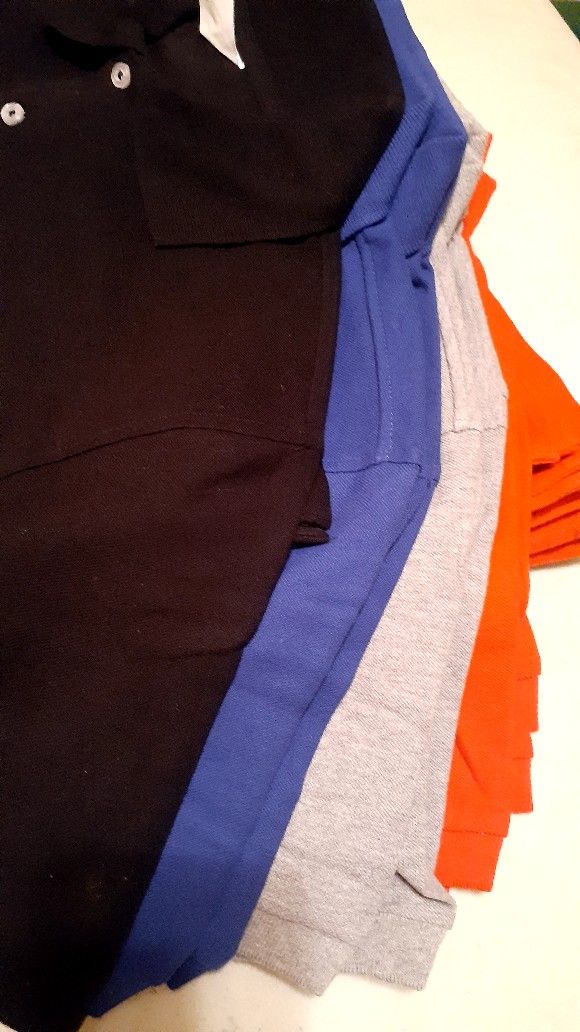 Polo Shirts Small Red,Blue,Grey, Black