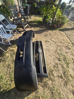 Silverado front bumper grill