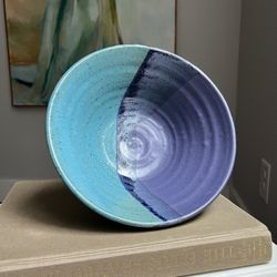 Handcrafted Abstract Accent Bowl ( firm on price ) 