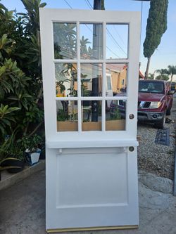 Dutch door LH