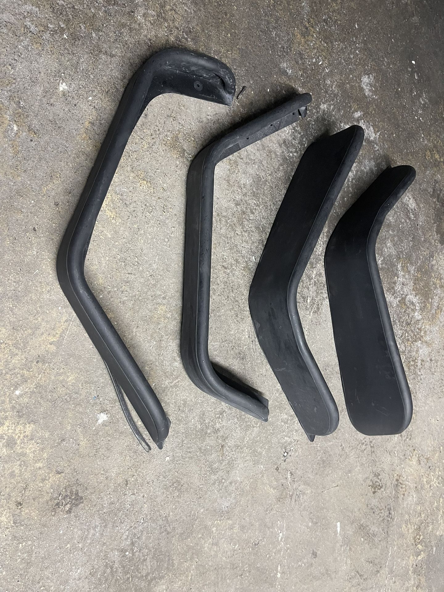 2007 —2017 jeep wrangler jk four piece Metal Fender Flares