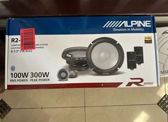Alpine R series speakers