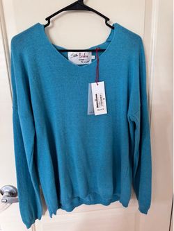 Studio Birkin Cashmere Blend Sweater , Size 2 (M/L)