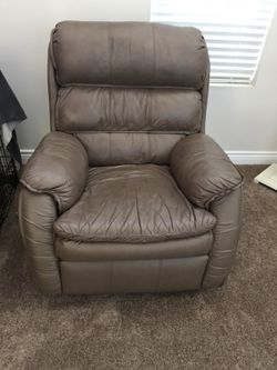 Lane Rocking, Leather Recliner