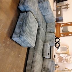 Sectional With the Ottoman 