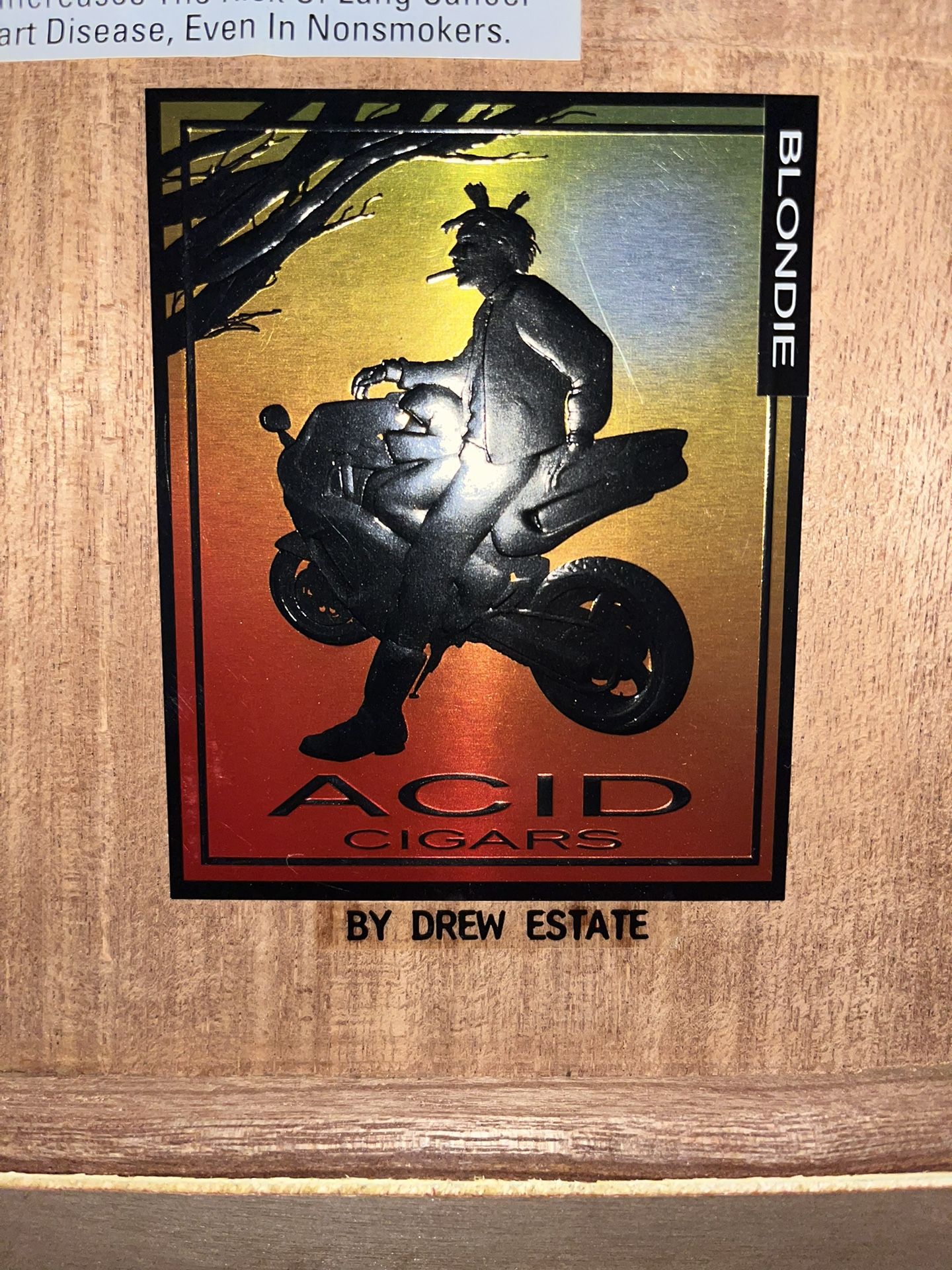 Acid cigar box By Drew Estate