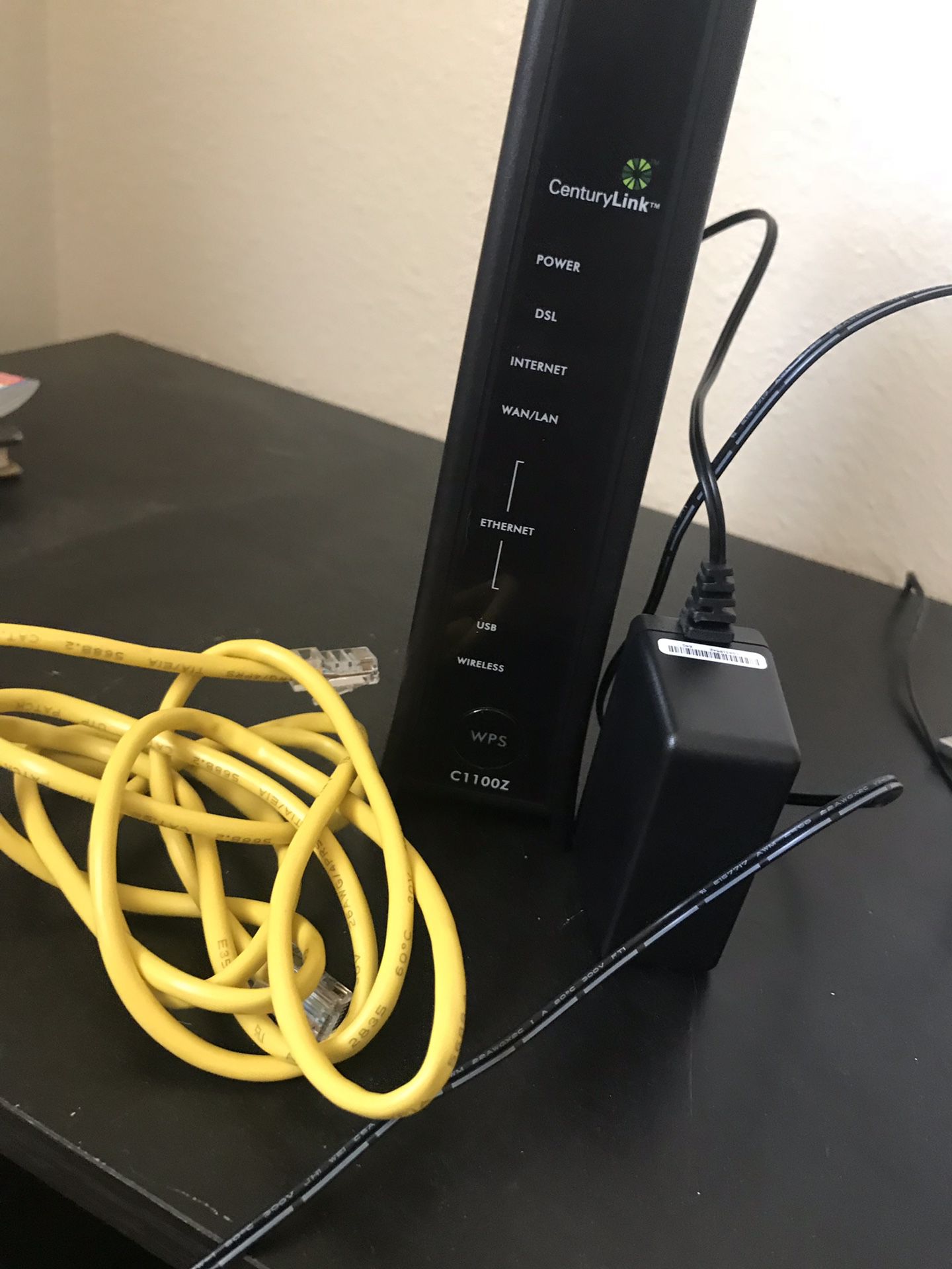 Century link modem/router