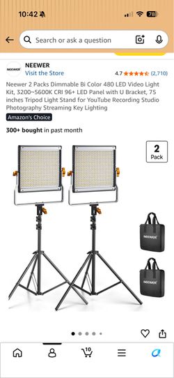 Panel LED studio light