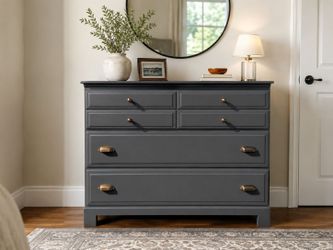 Refinished Solid Wood Dresser