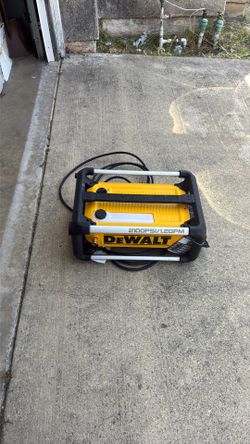 Dewalt 2100 ps pressure washer