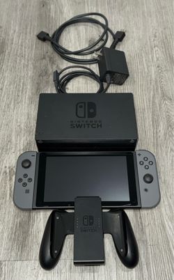 Nintendo Switch Model HAC-001 with accessories
