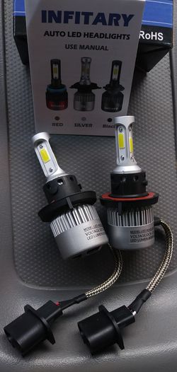 Car/Auto LED 72W 8000LM 6500K +6 Months Warranty+ Headlight Bulbs Low, High, Fog, Daytime Auto Led 9005, 9006, 9012, H1, H3, H7, H11, H4, 9007, H13