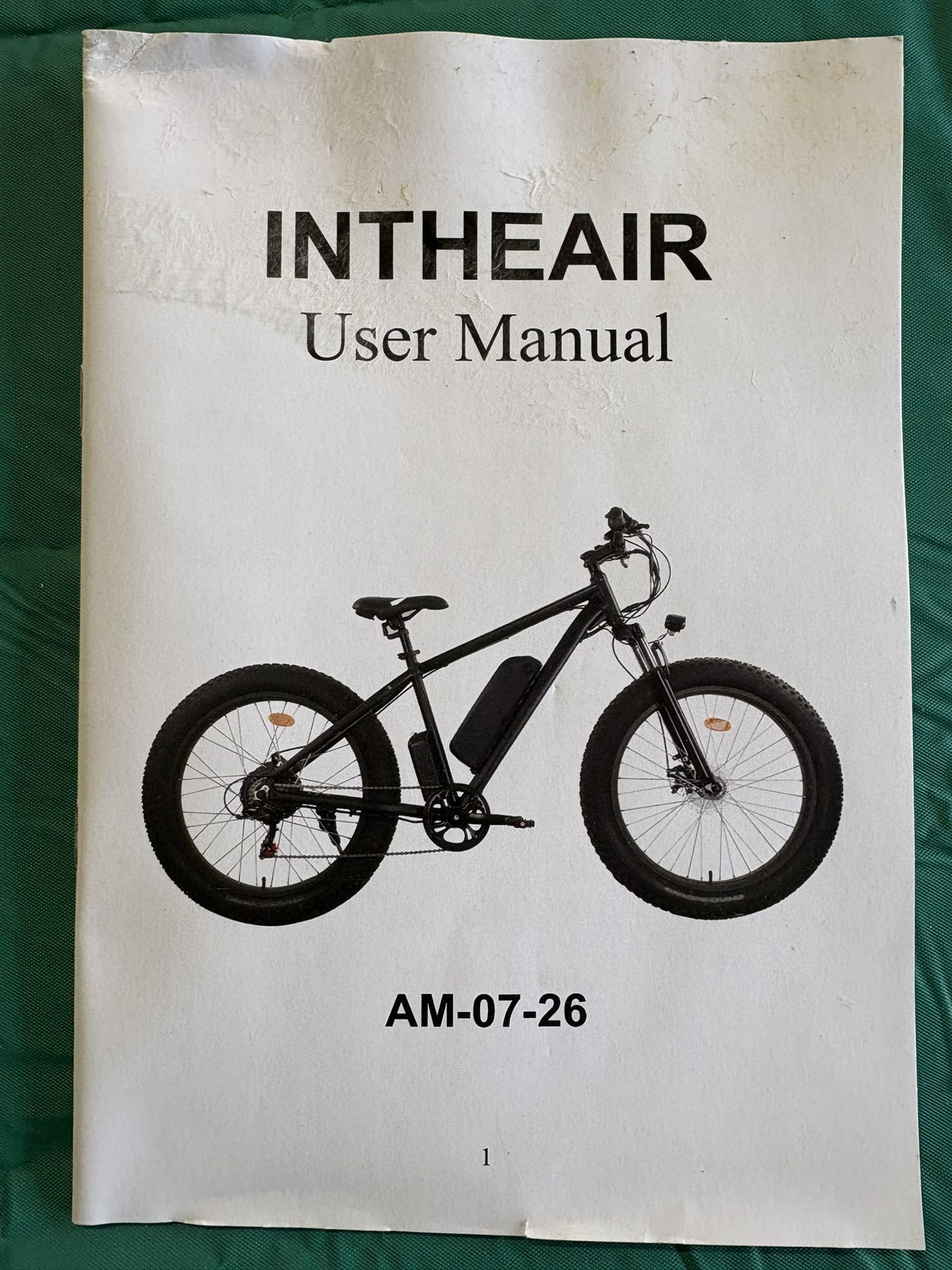 ELECTRIC  BIKE  IntheAir