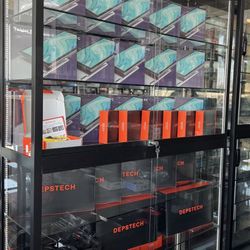 Extra Vision Glass Display Wall Mounted Display 