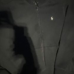Polo Zip Up Hoodie 