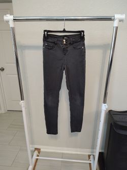 DKNY Black denim jeans for girls, size 14