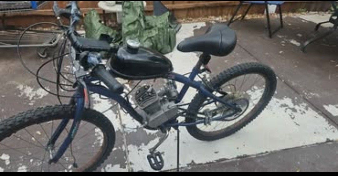 80cc Motorized Bicycle (Needs Work) WILL TRADE FOR MINI BIKE