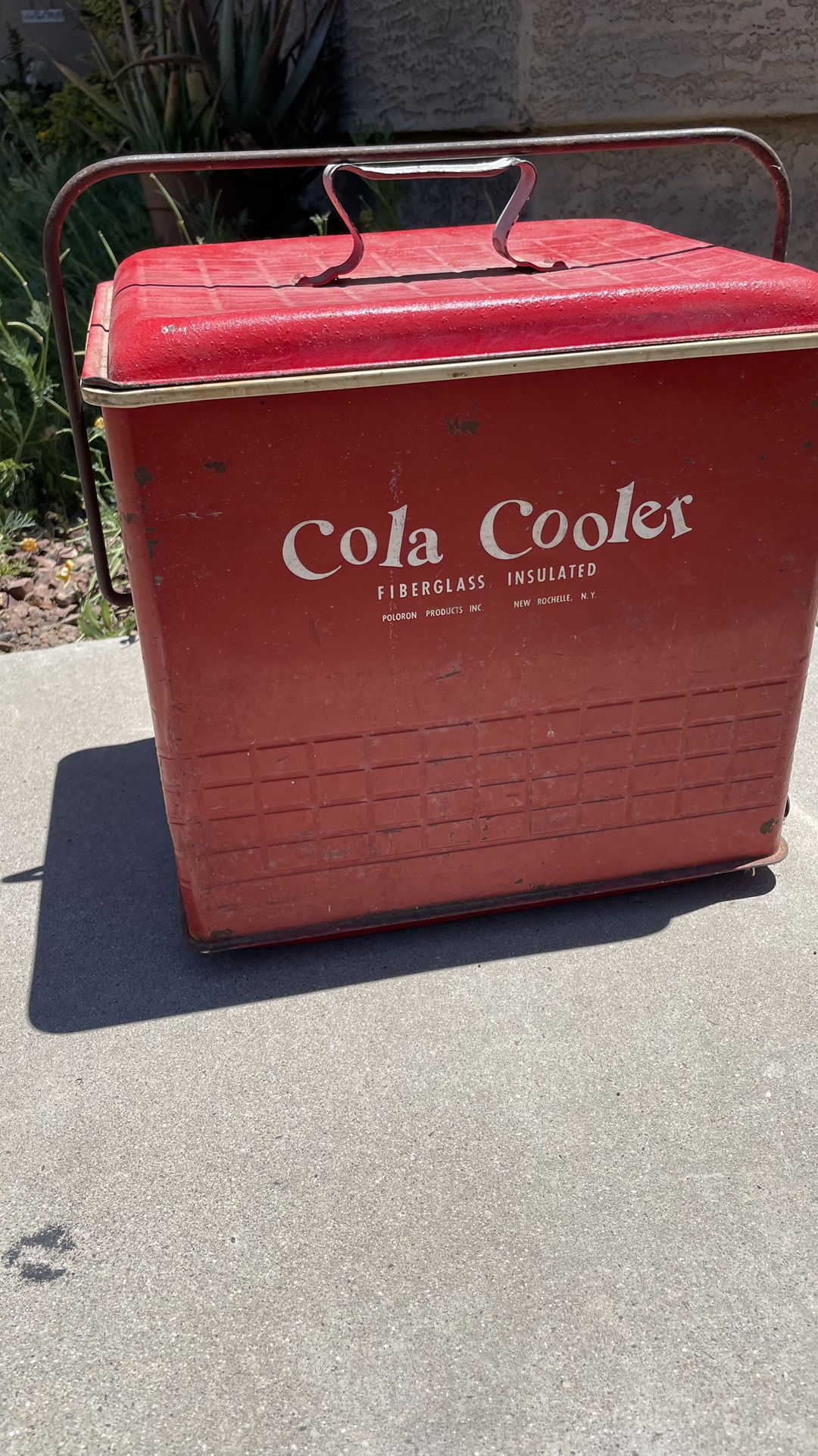 Vintage Cola Cooler Coke Ice