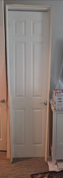 Wooden interior Door 96"w/frame and hardware