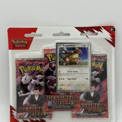 Destined Rivals 3 Pack Blister [Kangaskhan] - New & Sealed Pokemon