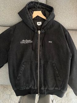 OBEY Local Service Zip Up Hood