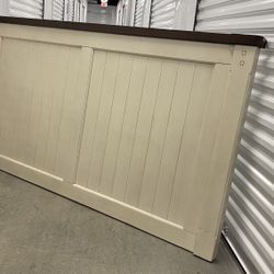 King size Ashley furniture bed frame with hardware