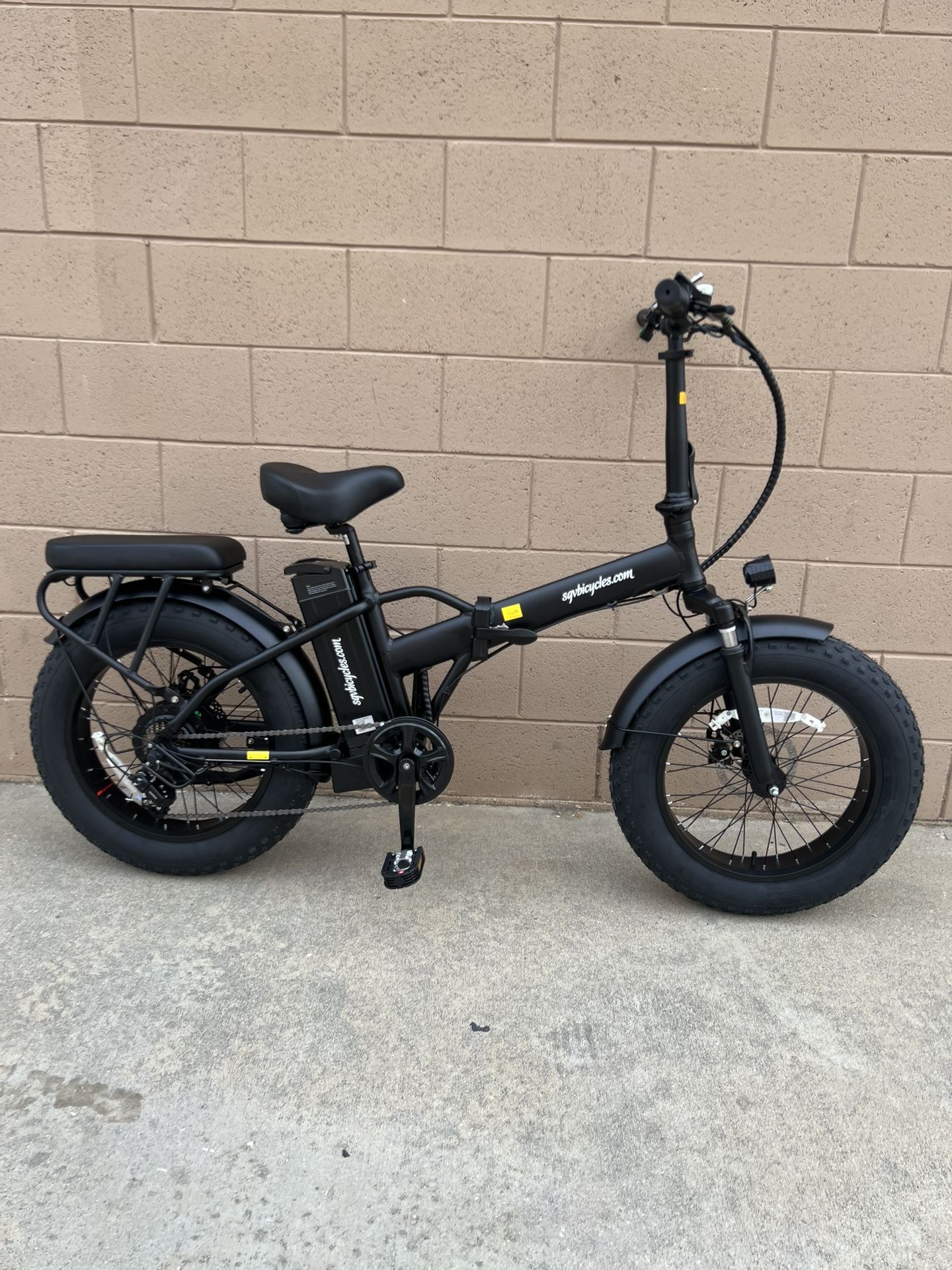 Folding Ebike 750W 48V E-Bike 20”x4.0