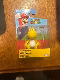 Yellow Yoshi. World of Mario figure