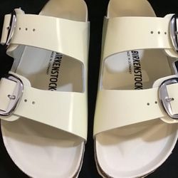 Sz 40 Birkenstock Big Buckle ARIZONA slip In Sandal Shoe