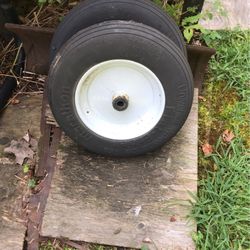 No flat Wheel Barrow tire-hard rubber Best offer 