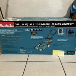 Makita. 18V X2 (36V) LXT Lithium-Ion Cordless 21” Walk Behind Self-Propelled Lawn Mower (Tool Only). XML11Z.