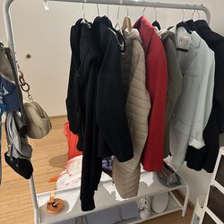 Clothing and Shoe Rack