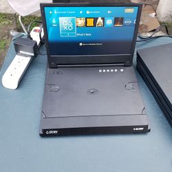 Both are G STORY brand. Great For Gaming. Has Speaker & full HD. Table portable 13.3 inch each. With Cables. $220! Each or $360! Both. Trade are welco