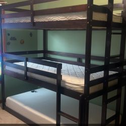 3 Level Bunk Bed 