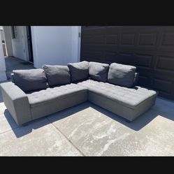 Grey Sectional L Shaped