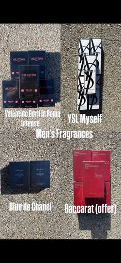 Men’s and women’s fragrances
