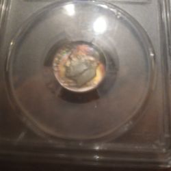 1947, 10 cents, MS 64- PCGS