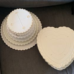 Wedding Cake Plates 