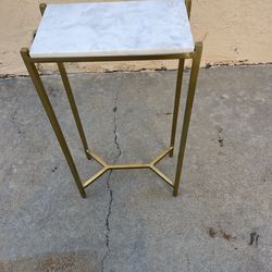 Marble top small table