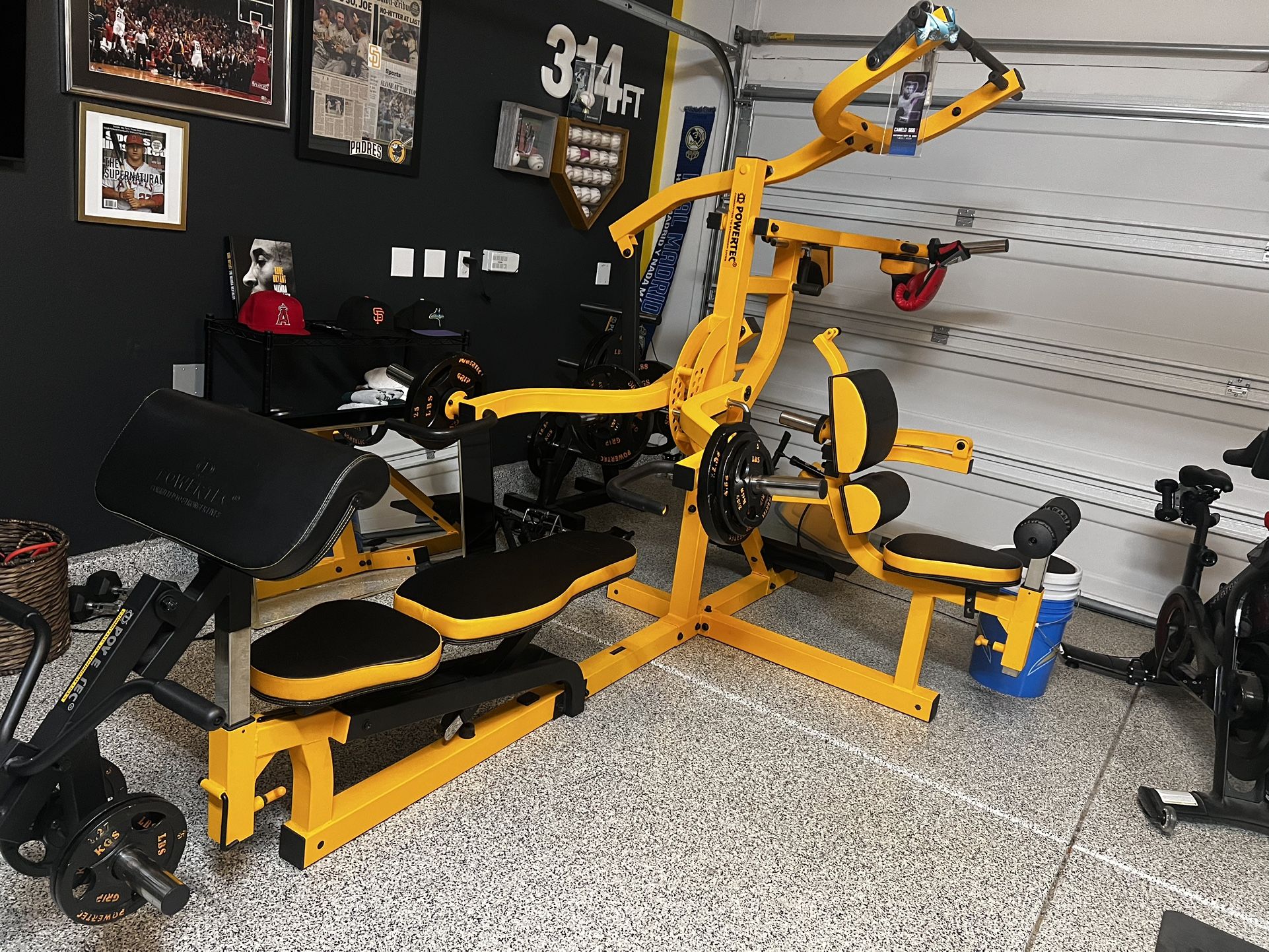 Power tech gym System And Weight Rack